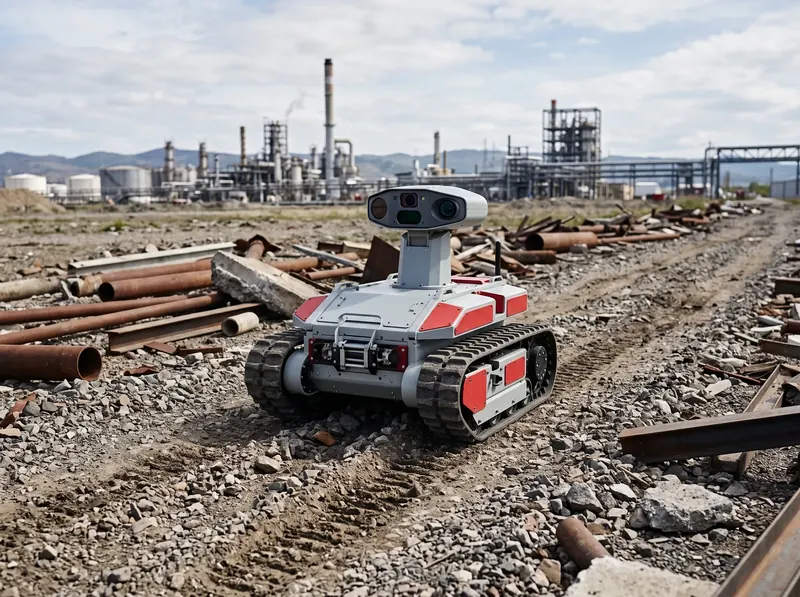 Tracked reconnaissance robot reference